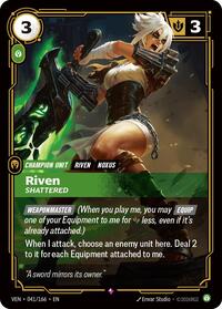 Riven, Shattered (041/166) - Rare