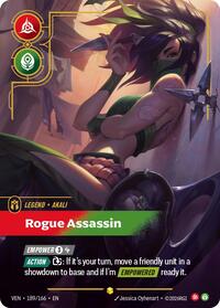Akali - Rogue Assassin (Overnumbered) (189/166) - Rare