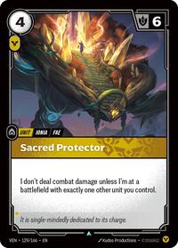 Sacred Protector (129/166) - Uncommon