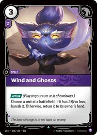 Wind and Ghosts  FOIL  (106/166) - Uncommon