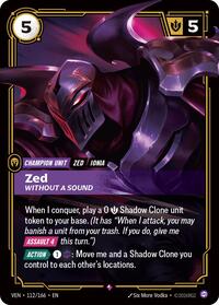 Zed, Without a Sound (112/166) - Rare