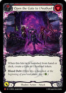 Open the Gate to i'Arathael (Red) [IAR166] (Usurp the Shadow Throne)  Rainbow Foil
