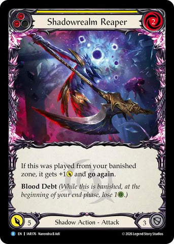 Shadowrealm Reaper (Yellow) [IAR176] (Usurp the Shadow Throne)