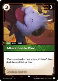Affectionate Poro ( FOIL ) (024/166) - Common
