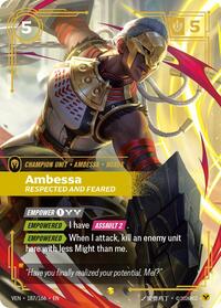 Ambessa, Respected and Feared (Overnumbered) (187/166) - Epic