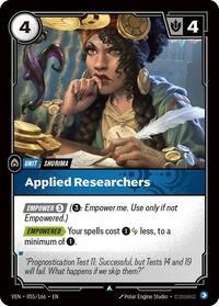 Applied Researchers  FOIL  (055/166) - Uncommon