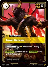 Aurok General (130/166) - Rare