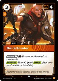 Brutal Hunter (070/166) - Common
