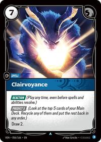 Clairvoyance  FOIL  (056/166) - Uncommon