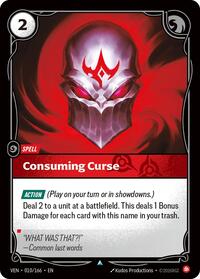 Consuming Curse (010/166) - Uncommon