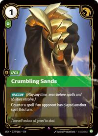 Crumbling Sands (039/166) - Rare
