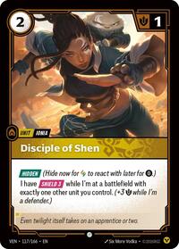 Disciple of Shen (117/166) - Common