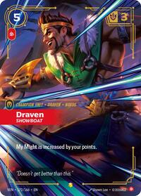 Draven, Showboat (172/166) - Rare