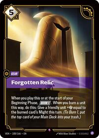 Forgotten Relic (108/166) - Rare