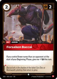 Forsaken Baccai (005/166) - Common