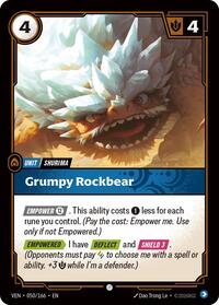 Grumpy Rockbear (050/166) - Common