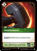 Hand Hammer  FOIL  (027/166) - Common