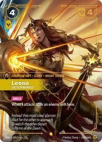Leona, Determined (184/166) - Rare