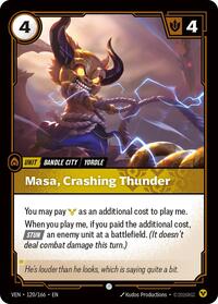 Masa, Crashing Thunder (120/166) - Common