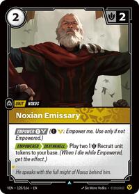 Noxian Emissary (128/166) - Uncommon