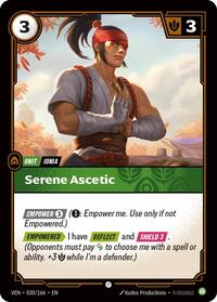 Serene Ascetic (030/166) - Common