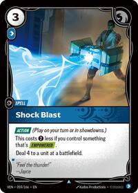 Shock Blast (059/166) - Uncommon