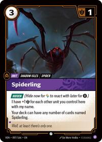 Spiderling  FOIL  (097/166) - Common