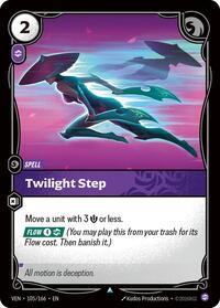 Twilight Step  FOIL  (105/166) - Uncommon