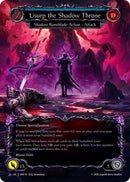 Usurp the Shadow Throne (Blue) (Marvel) [IAR110] (Usurp the Shadow Throne)  Cold Foil