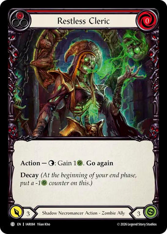 Restless Cleric (Red) [IAR084] (Usurp the Shadow Throne)