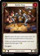Battle Prep (Yellow) [IAR234] (Usurp the Shadow Throne)  Rainbow Foil