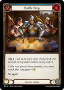 Battle Prep (Blue) [IAR235] (Usurp the Shadow Throne)  Rainbow Foil