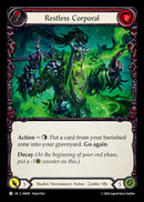 Restless Corporal (Red) [IAR085] (Usurp the Shadow Throne)