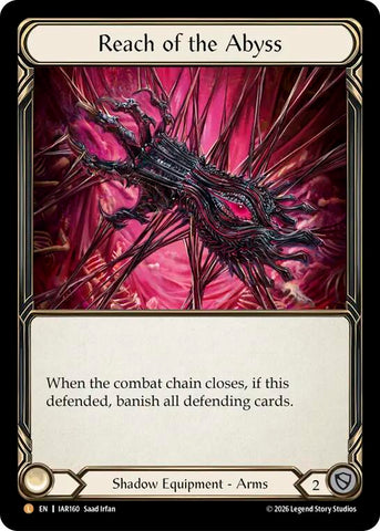 Reach of the Abyss [IAR160] (Usurp the Shadow Throne)  Rainbow Foil