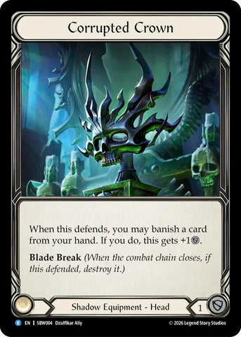 Corrupted Crown [SBW004] (Silver Age: Usurp the Shadow Throne)