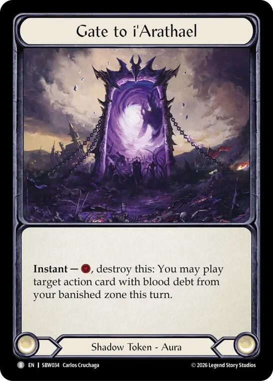 Gate to i'Arathael [SBW034] (Silver Age: Usurp the Shadow Throne)