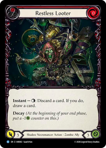 Restless Looter (Red) [IAR063] (Usurp the Shadow Throne)