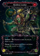 Restless Looter (Red) (Marvel) [IAR063] (Usurp the Shadow Throne)  Cold Foil