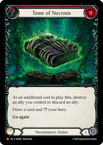 Tome of Necrosis [IAR092] (Usurp the Shadow Throne)