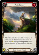 Peak Power (Red) [IAR041] (Usurp the Shadow Throne)  Rainbow Foil