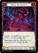 Cleave the Heavens (Red) [IAR020] (Usurp the Shadow Throne)  Rainbow Foil
