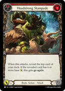 Headstrong Stampede (Red) [IAR047] (Usurp the Shadow Throne)  Rainbow Foil