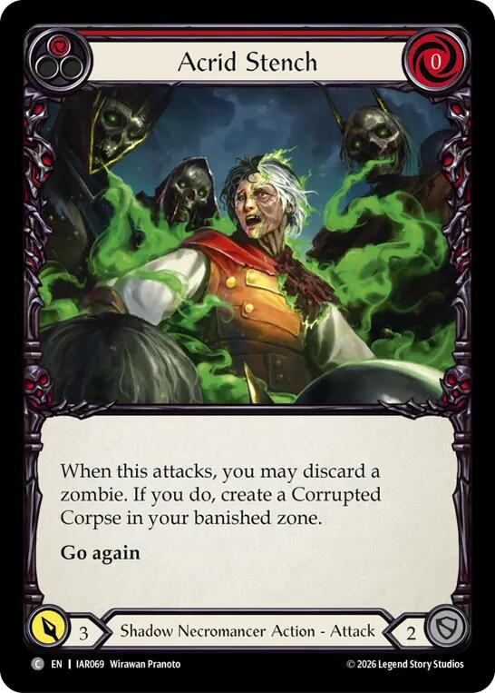 Acrid Stench (Red) [IAR069] (Usurp the Shadow Throne)