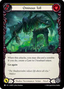 Ominous Toll (Yellow) [IAR079] (Usurp the Shadow Throne)  Rainbow Foil