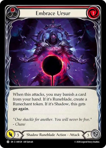 Embrace Ursur (Red) [IAR129] (Usurp the Shadow Throne)