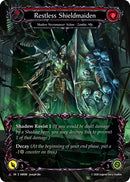 Restless Shieldmaiden (Marvel) [IAR088] (Usurp the Shadow Throne)  Cold Foil
