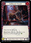 Hellbound Assault (Blue) [IAR013] (Usurp the Shadow Throne)  Rainbow Foil