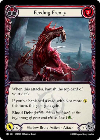 Feeding Frenzy (Red) [IAR026] (Usurp the Shadow Throne)