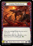 Gorging Shadowbeast (Yellow) [IAR030] (Usurp the Shadow Throne)  Rainbow Foil