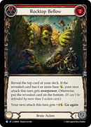 Rocktop Bellow (Red) [IAR044] (Usurp the Shadow Throne)  Rainbow Foil